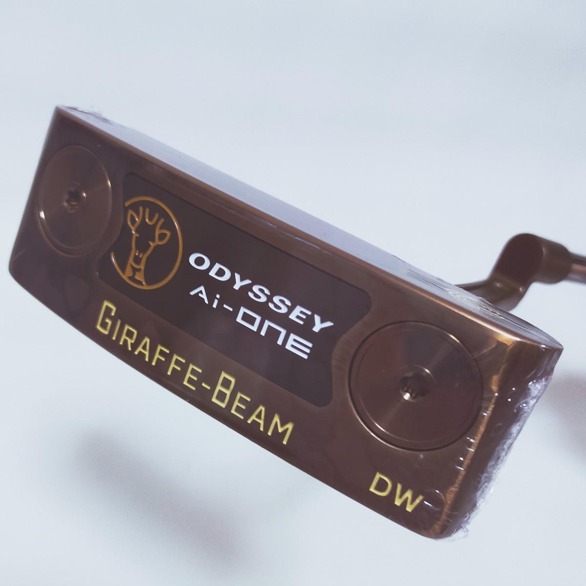 使用1回 オデッセイAi-ONE GIRAFFE-BEAM DOUBLEWIDE Odyssey Ai-One Giraffe-Beam DW Double Wide Putter 34