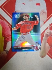 2017 Bowman Chrome Nate Smith Blue Refractor /150 Los Angeles Angels