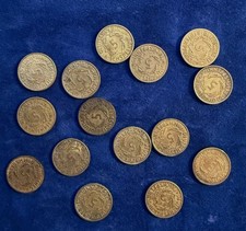 GERMANY WEIMAR REPUBLIC 5 REICHSPFENNIG COINS: 1924-A-E-J, 1925-D-E-J, 1926-A,..