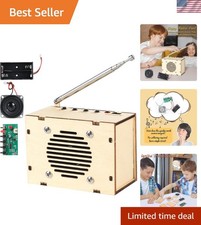 Easy Assemble FM Radio Kit: Perfect Educational STEM Toy for Kids 8 to 16