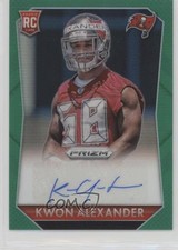 2015 Panini Prizm Rookie Signatures Green 90/99 Kwon Alexander #RS-KA Auto 0mq0