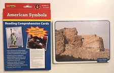 Reading Comprehension Cards American Symbols NEW History Geography Homeschool