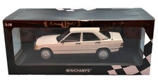 Minichamps 1/18 Mercedes-Benz 190E W201 1982 White 155037002