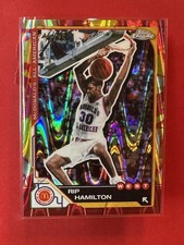 2025 Topps Chrome McDonald's All American #81 Rip Hamilton Tie-Dye /25 RayWave
