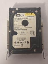 Vintage Western Digital Black WD800JB Caviar SE 80GB 7200RPM 3.5in IDE PATA HDD