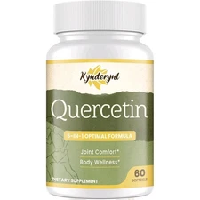 Liposomal Quercetin 1000mg w/ Turmeric, Grape Seed & Vit. C, 60 Softgels