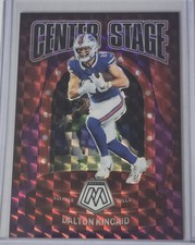 2024 Panini Mosaic Dalton Kincaid Center Stage Purple /49 Buffalo Bills 