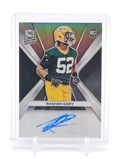 RASHAN GARY 2019 SPECTRA PRIZM ROOKIE AUTO /199 #RA-RG PACKERS Q3249