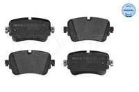 Meyle Bremsbelagsatz Scheibenbremse 025 223 0717 FüR 4MG A8 A7 4MB Q7 A6 Q8 Audi
