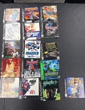 Playstation Manual Lot