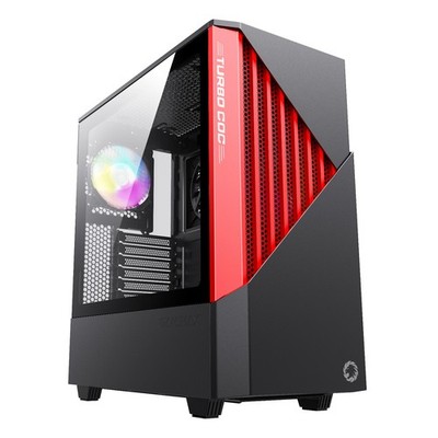 Contac COC BR Gaming PC Gehaeuse Midi-Tower 2xUSB3.0 HD-Audio ATX