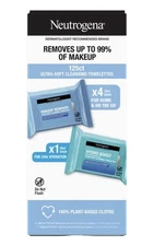 Neutrogena Makeup Remover Day & Night Cleansing Wipes 125 Ct