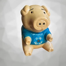 1988 U-Pig Fun-Damental Too Ltd Oinking Diet Plan Pig Tested Light Activated