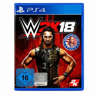 WWE 2K18 PS4 PlayStation 4 Komplett mit Hülle & Disc Deutsch USK 16