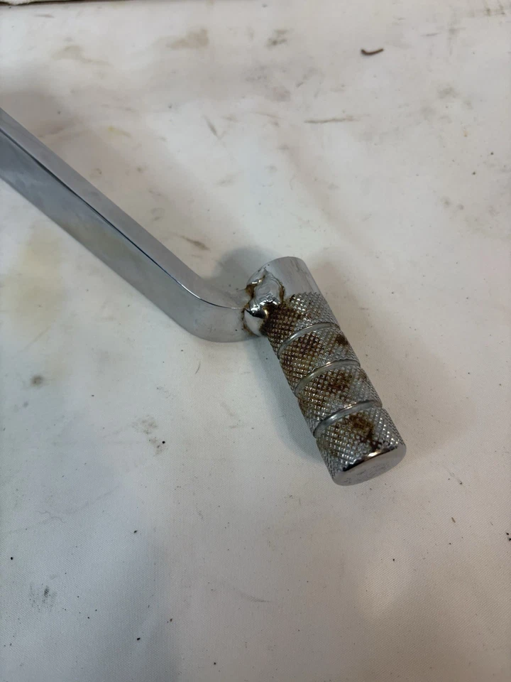 Honda Fury VT1300 2010-2016 OEM pedal de freno cromado con resorte ver descripción HF1 Foto 2 de 4