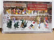 Preiser HO 1/87  10627  Christmas Tree Sales NIB