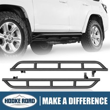 Rock Sliders Tube Side Door Armor Rocker Gurad Rails For 10-24 Toyota 4runner