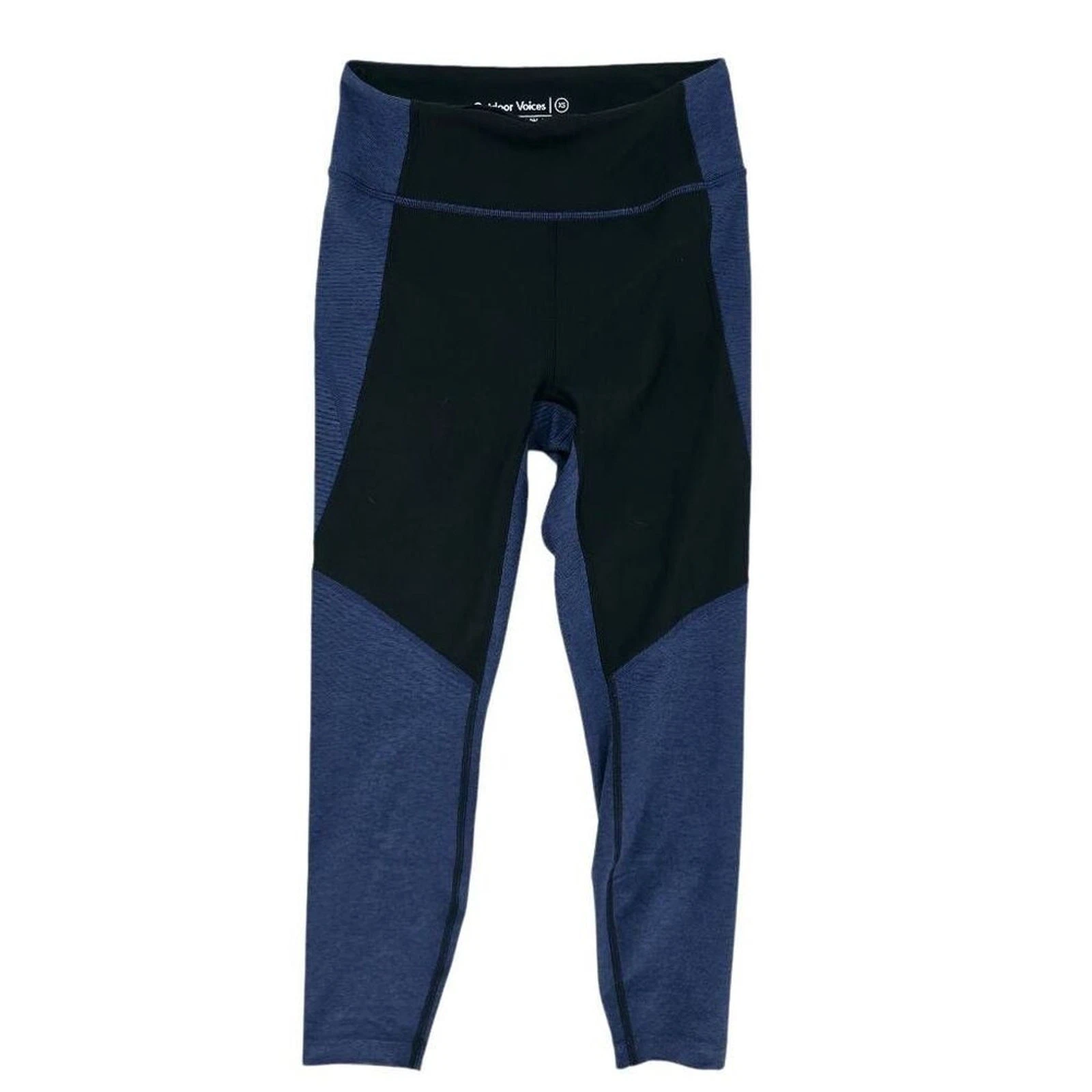 Outdoor Voices Warm-Up Cropped Leggings Black Blue XS
Opens in a new window or tab