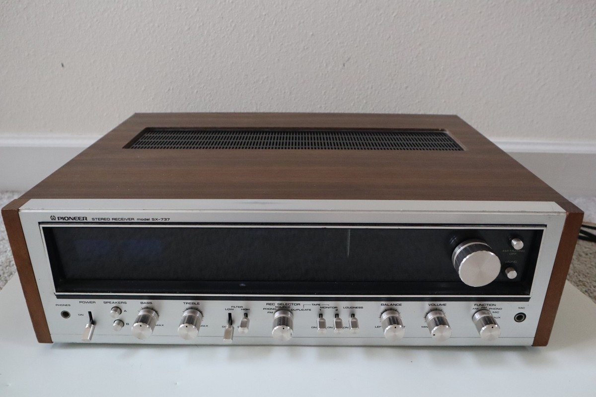 Vintage Pioneer SX-737 AM/FM Stereo Receiver | eBay