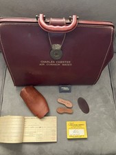 50’s Charles Chester Shoe Sales Kit in W W Winship Bag Boston Brockton Mass RARE
