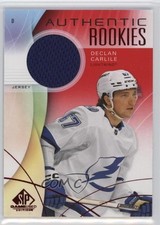 2024-25 Upper Deck SP Game Used Authentic Rookies Red Jersey Declan Carlile 6o3