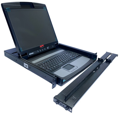 APC 17-inch Rack KVM console - 1U Rack-mountable - 1280 x 1024 - 0.26 mm AP5717