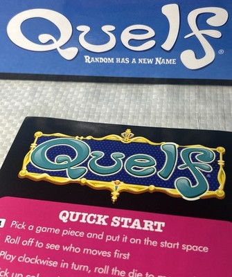 Quelf Brand New Player Guide Rules Booklet Unused