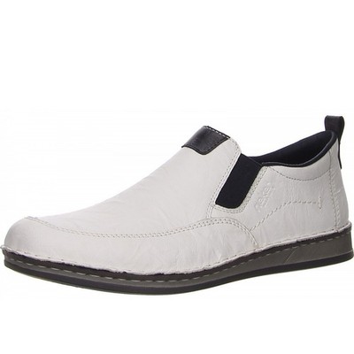 Rieker Herren Slipper in Weiß