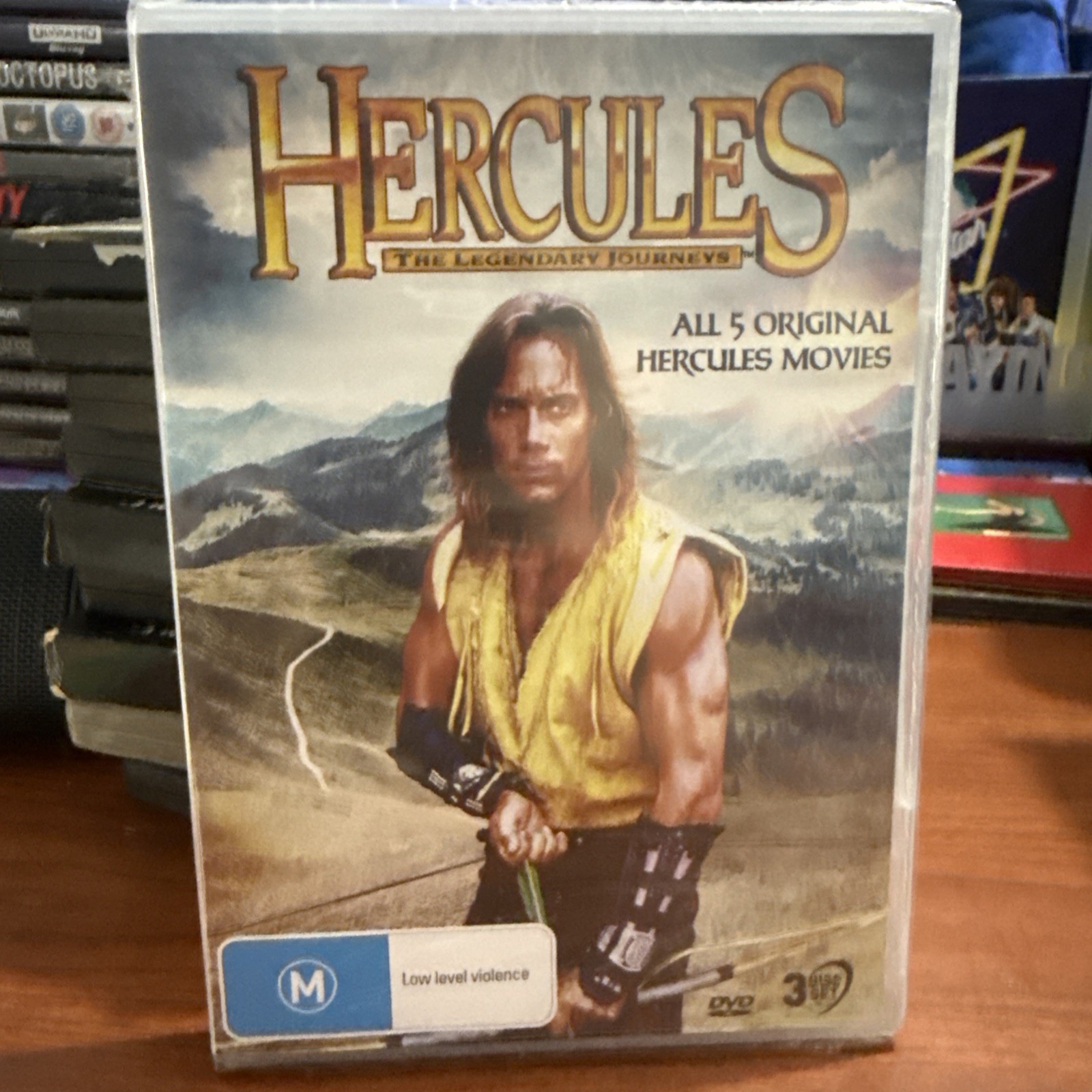 HERCULES : THE LEGENDARY JOURNEYS : 5 ORIGINAL MOVIES [NTSC ALL REGIONS] (3DVD)