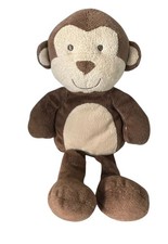 Carters Just One You Monkey Plush Brown Tan 92914 Stuffed Animal Baby Toy