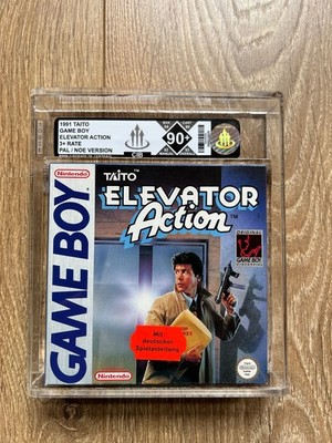 Gameboy -Elevator Action | CIB - Graded 90+ | RAR