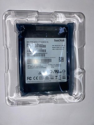 SanDisk SSD X600 SATA 2,5'' 512 GB OPAL SD9TB8W-512G-1001 SATA III -Neu