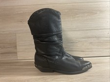 Zodiac USA Black Cowgirl Boots Size 9 Western...