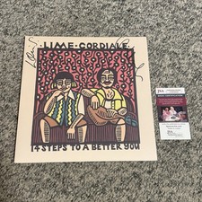 LIME CORDIALE SIGNED 14 STEPS TO A BETTER YOU VINYL RECORD + JSA COA