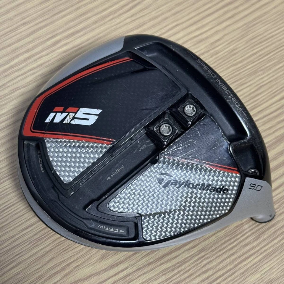 Taylormade M5 Driver Head Only 9.0 RH w/cover - Image 2 of 4