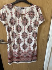 Ladies Dress Size 16 Multiple Colours Excellent Condition From F&f Worn Once