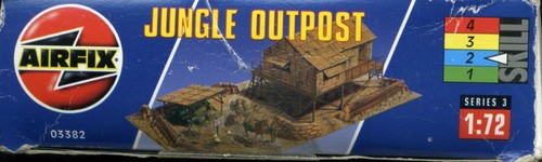 oop Airfix 03382 1/76 Jungle Outpost Type Type 11 - Diorama Building WW2 Vietnam - Picture 2 of 7