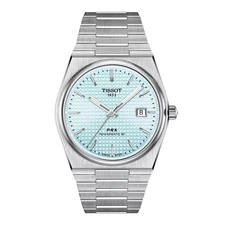 Tissot PRX Powermatic 80 Men’s 40mm Ice Blue Dial Swiss Watch T137.407.11.351.00