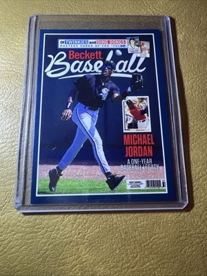 2021 Beckett Covers National Convention Michael Jordan (Baseball Cover) HOF