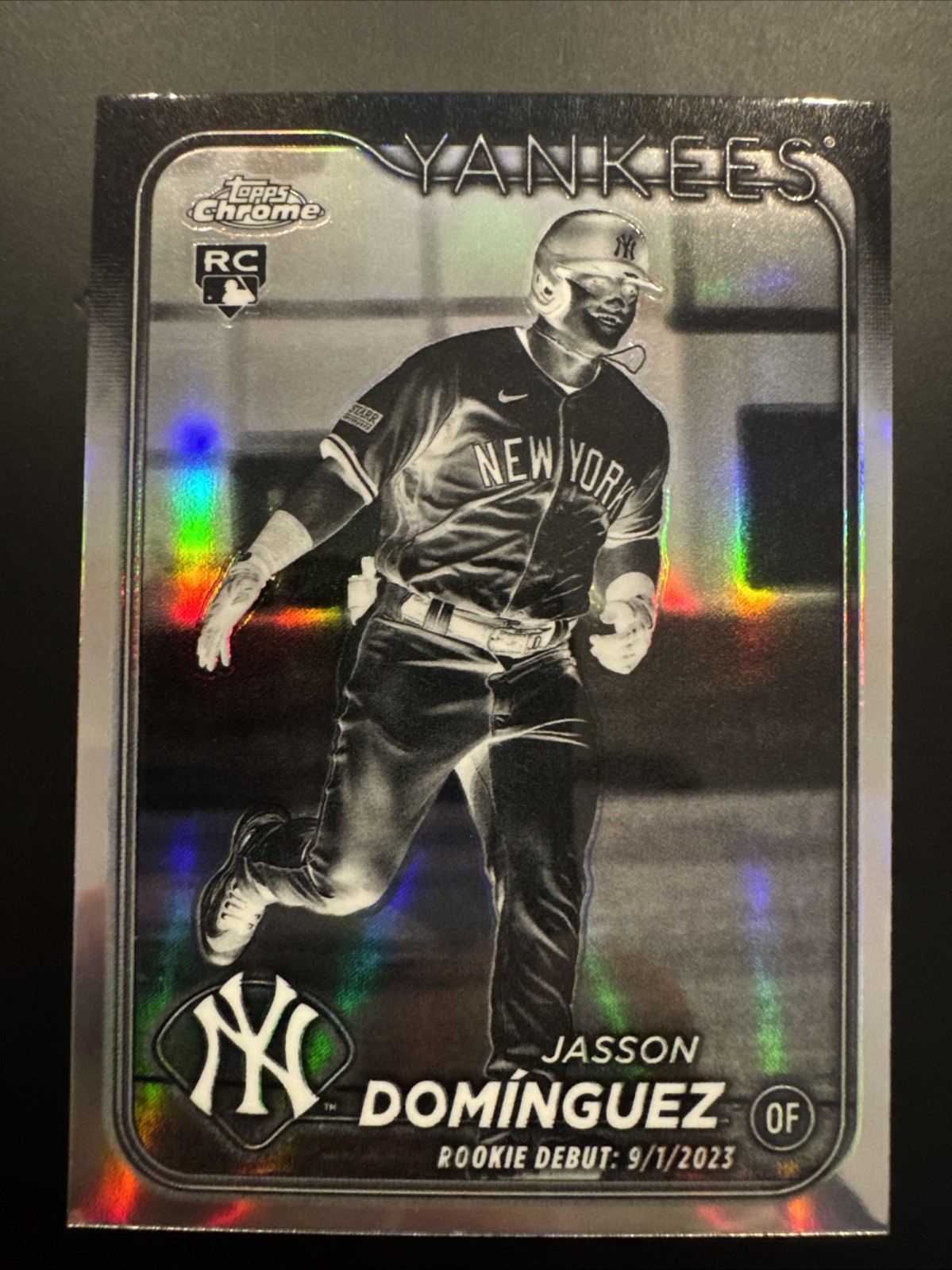 2024 Topps Chrome Update - RC Debut Jasson Dominguez Negative