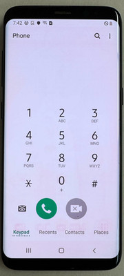 Samsung Galaxy S8 (Gray) OEM Screen Replacement with Frame Shadow Burn 236