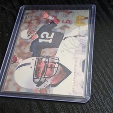 Fleer 1995 Flair Kerry Collins Rookie Penn State Nittany Lions Football Card #5. rookie card picture