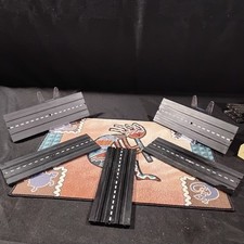5 Vintage 1960's Aurora Model Motoring 9" Straights Slot Car Track 3
