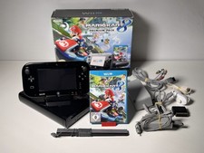 Nintendo Wii U 32GB Konsolenpaket mit Mario Kart 8 Premium Pack - Schwarz