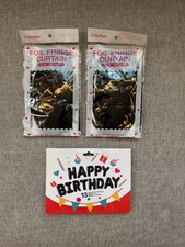 Happy Birthday Balloon Banner Set 13 Pieces and 2 Pk door fringe