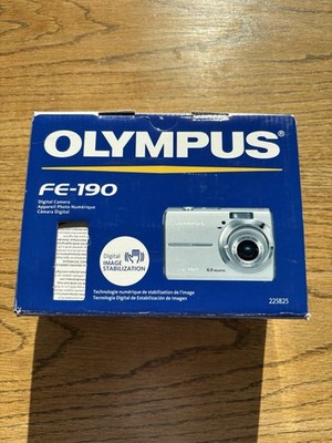 Original Box+Owners Manual &Operating Instructions for  FE-190 Digital Camera 
