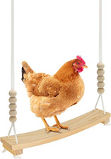 Arc-Shaped Chicken Swing Perch - Essential Coop Enrichment Toy for Hens