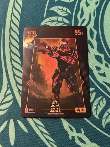Joey Votto BOTTO BF-169 Bo Jackson Battle Arena Update 2025 Battle Foil Fire