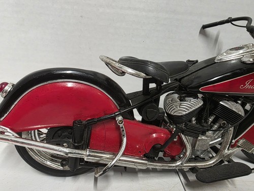 New Ray Road Rider Collection 1948 Indian 1:6 Black And Red - Picture 2 of 11