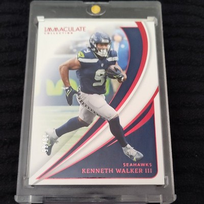 Panini 2024 Immaculate Action Red Kenneth Walker III Seahawks #57 09/65